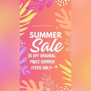 Summer sale !!!